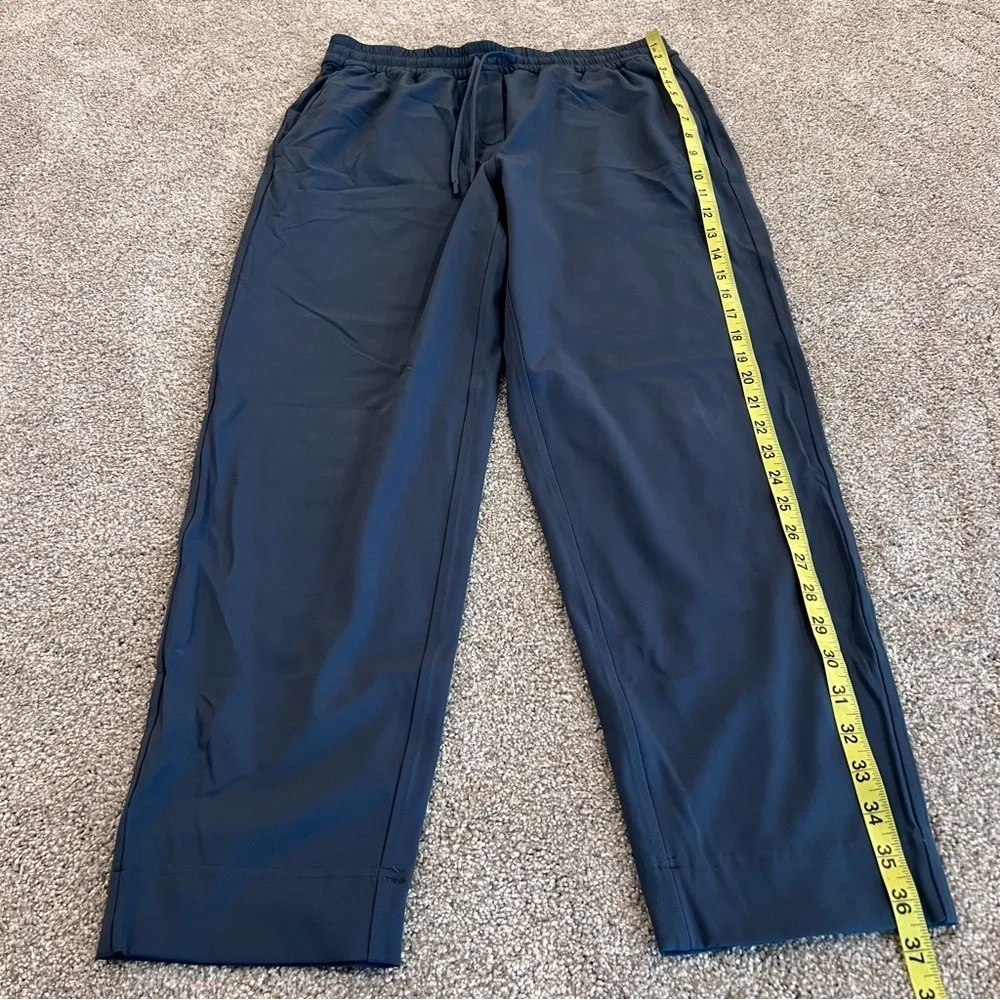 Lululemon Tapered Leg Mid Rise Pants 7/8 Length Blue Women’s Size Small W5GITS,